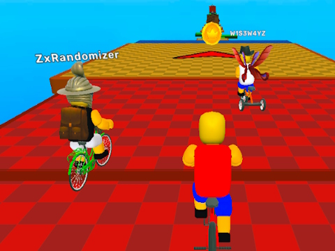 Játék Obby egy biciklire  online