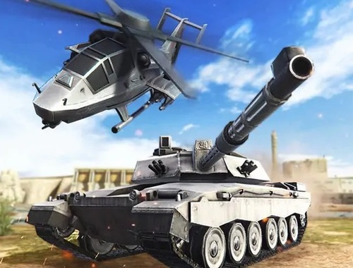Játék A háború stratégiája. Tartályok és helikopterek  online