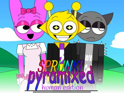Játék Sprunki Pyramixed: Human Edition  online