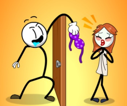 Játék Troll tolvaj Stickman  online