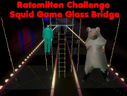 Játék Rato Milton Challenge Squid Game Glass Bridge  online