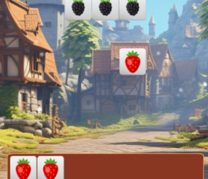 Játék Csempe gyümölcsök  online