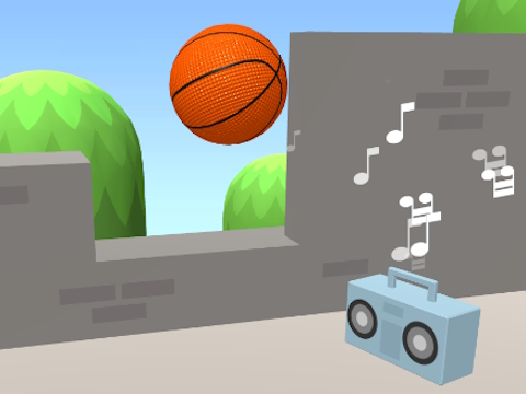 Játék Ugráljon dunk kosárlabda  online