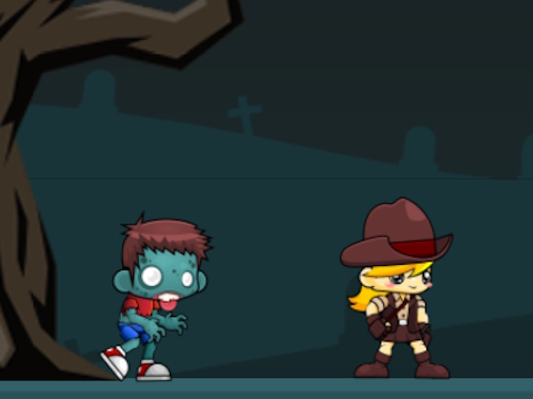 Játék Zombi támadás: Védelem  online