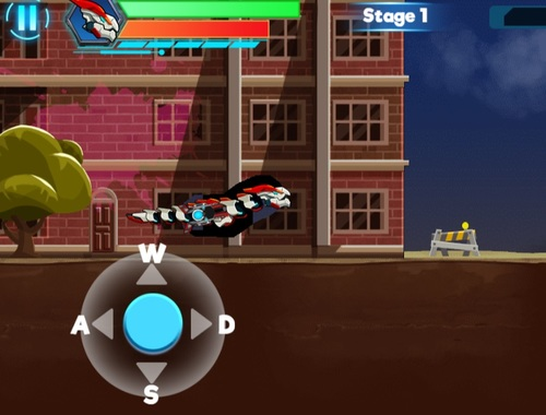 Játék Dino robot harci háború  online