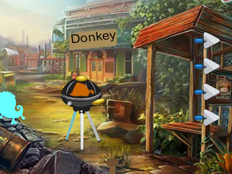 Játék Az idős pár menekül  online