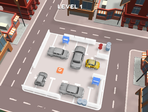 Játék Őrült parkolás  online