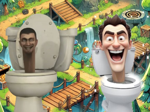 Játék A Skibidi WC -k keresztezik az utat  online