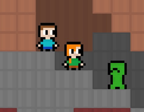 Játék McBros pixelcraft  online