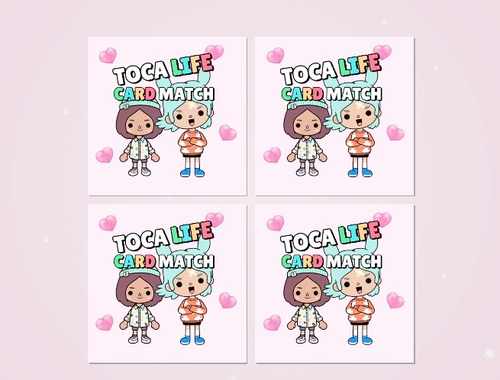 Játék TOCA LIFE Memóriakártya -mérkőzés  online