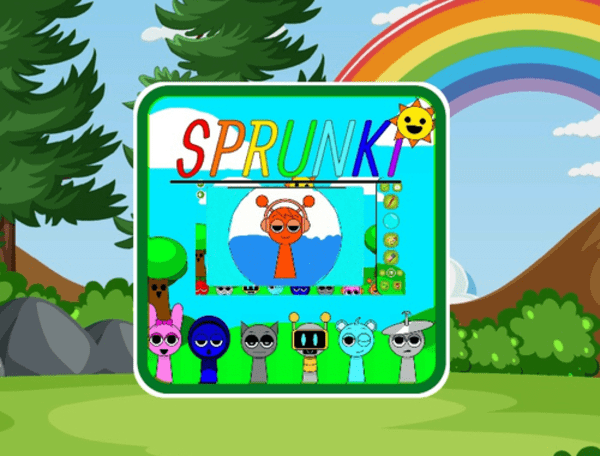 Játék Sprunki kifestőkönyvek  online