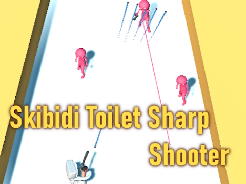 Játék Skibidi WC -éles lövöldözős lövöldözés  online