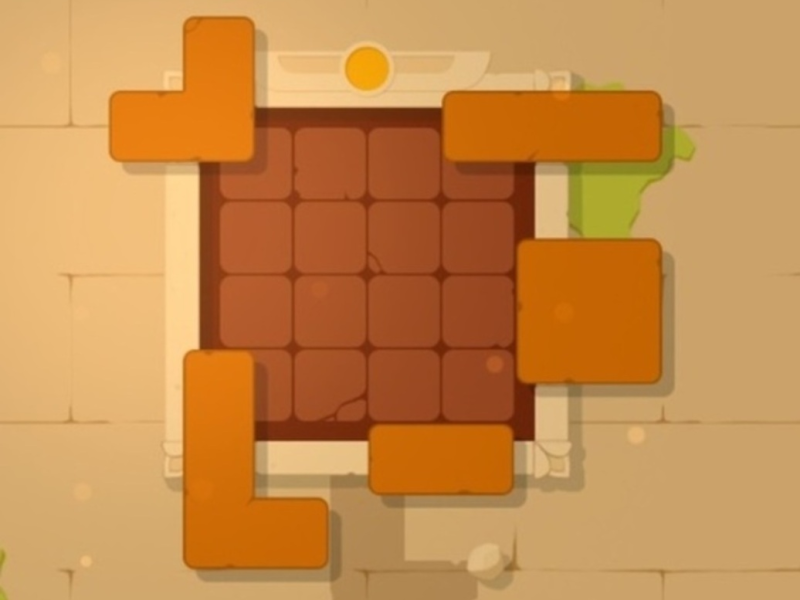 Játék Puzzle blokkok ősi  online