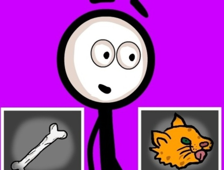 Játék Stickman, hogy válasszon akciókat  online
