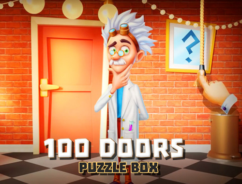 Játék 100 ajtó puzzle doboz  online