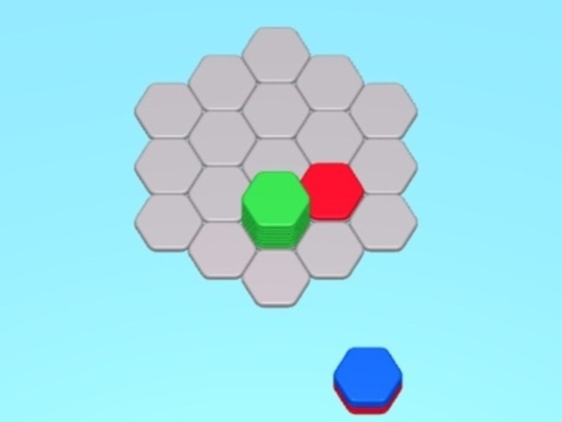 Játék Hexa Stack Sort  online