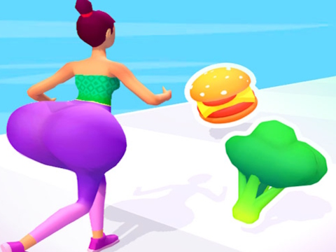 Játék Twerk! Body Race 3D  online