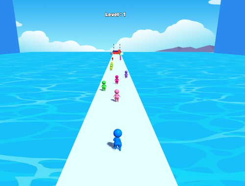 Játék Stickman Collect Run  online