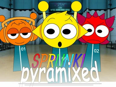 Játék Sprunki Pyramixed: Squid Game  online