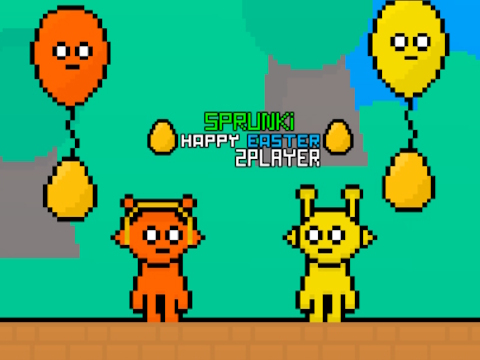 Játék Sprunki boldog húsvéti 2player  online