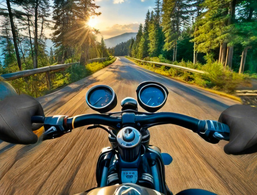 Játék Motorkerékpár versenyző: Road Mayhem  online