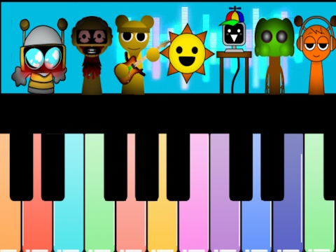 Játék Sprunki Piano Explorer  online