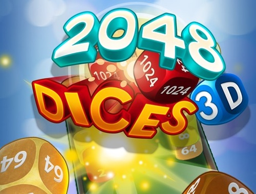 Játék DICES 2048 3D  online
