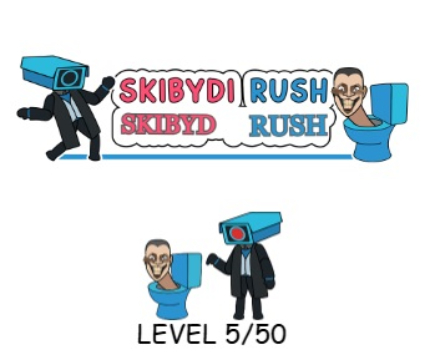Játék Skibydi Rush  online