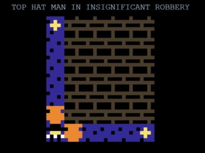 Játék Top Hat ember jelentéktelen rablásban  online