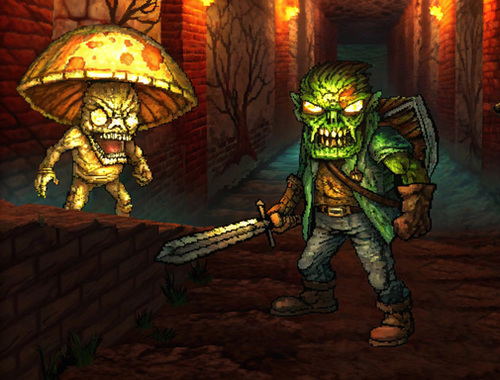 Játék Monster Slayer egyesül és túléli  online