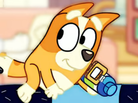 Játék Jigsaw puzzle: Bluey bálnafigyelés  online