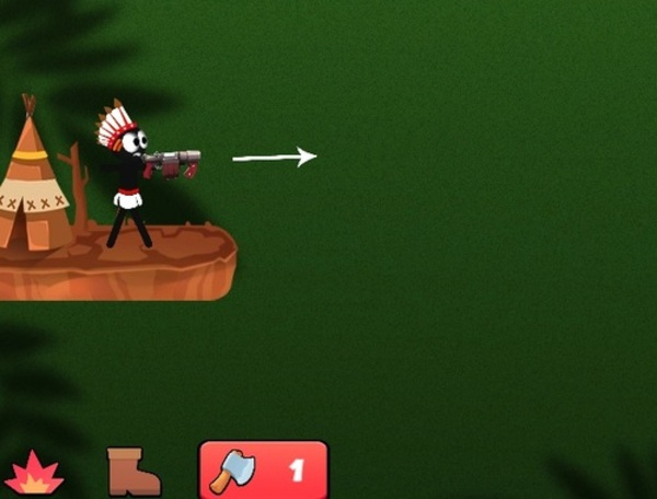 Játék Stickman Arrow csata  online