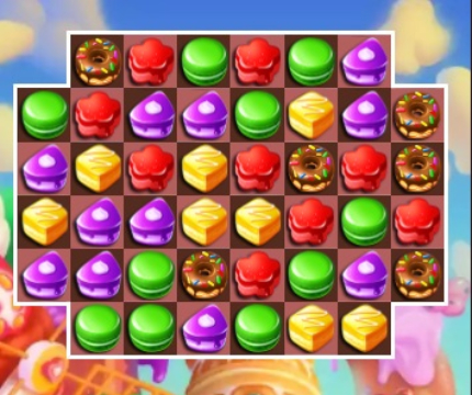 Játék Cake Match3  online