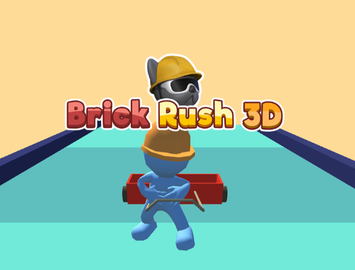 Játék Tégla rohanás 3d  online
