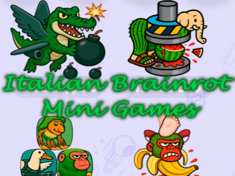 Játék Olasz brainrot mini játékok  online