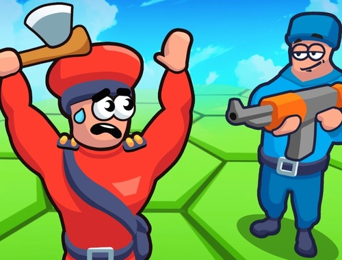 Játék Csempe hex világ: piros vs kék  online