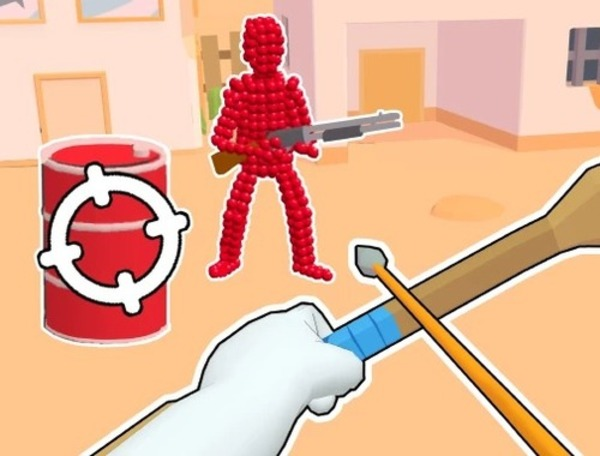 Játék Stickman Archer: Nyilak lövöldözése a vörösre  online