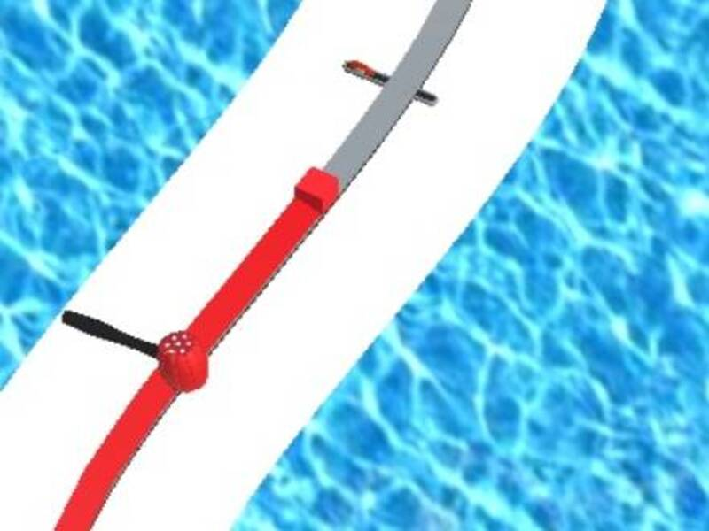 Játék Színes útvonal 3D-s rajzolási és roll puzzle futó online