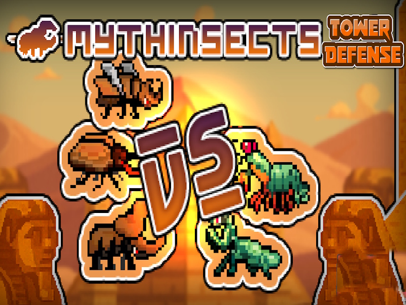 Játék Mythinsects a torony védelme online