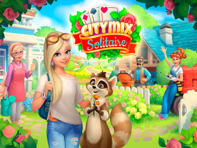 Játék City Mix Solitaire online