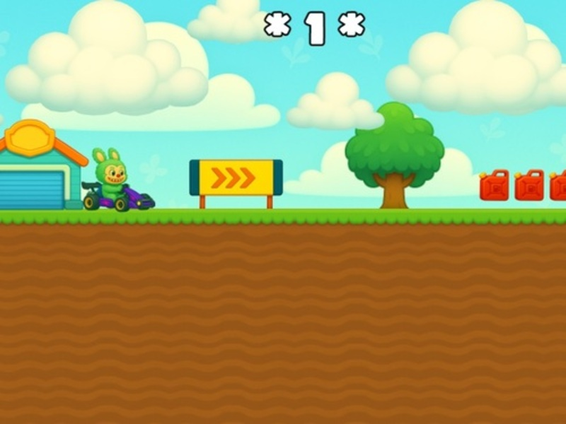 Játék Labubu Gokart online