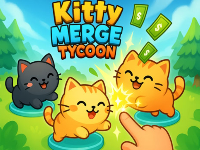 Játék Cica egyesíti a tycoon-t online