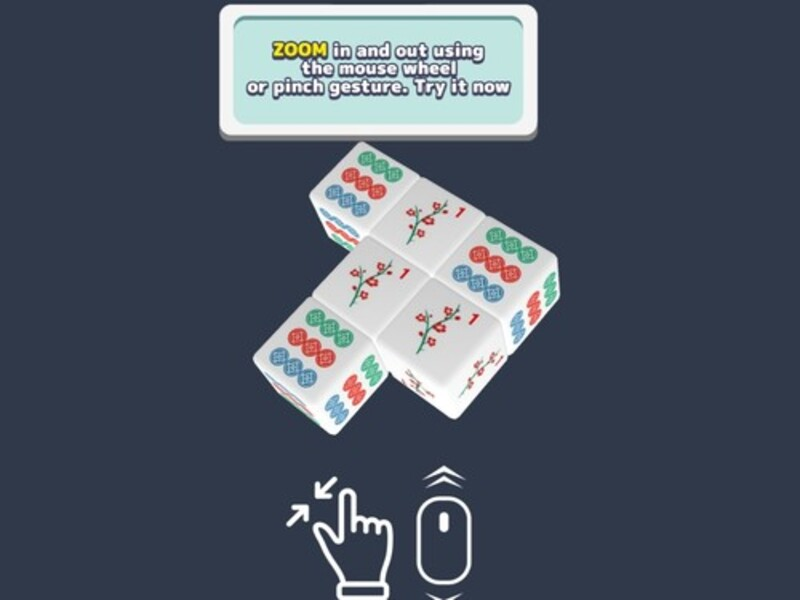 Játék Mahjong 3D-s mérkőzés online