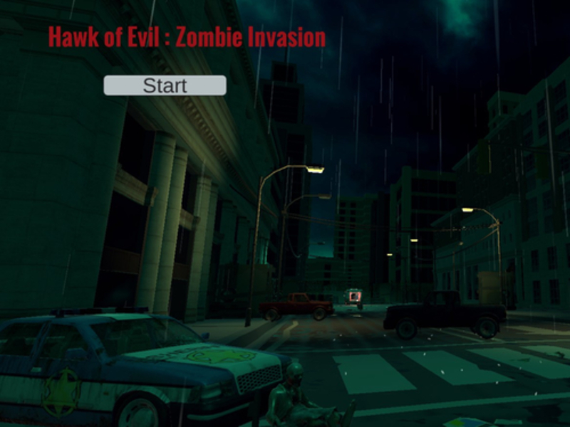 Játék A gonosz zombi invázió sólyomja online