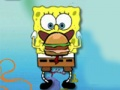 Játék Spongyabob hamburger nyelés  online