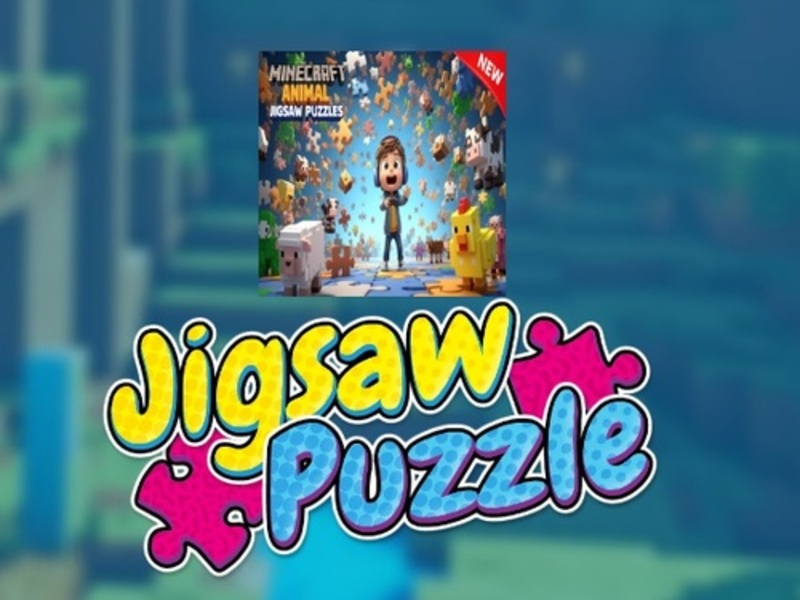 Játék Minecraft Animal Jigsaw rejtvények online
