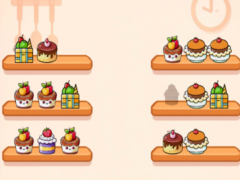 Játék Cake Sorting Deluxe online