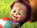 Játék Masha és a medve mágikus puzzle  online