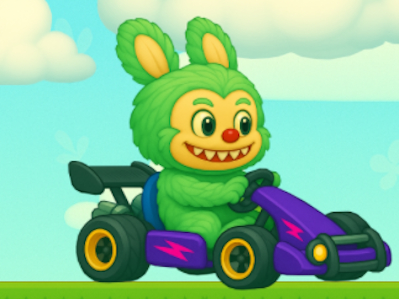 Játék Labubu Gokart online