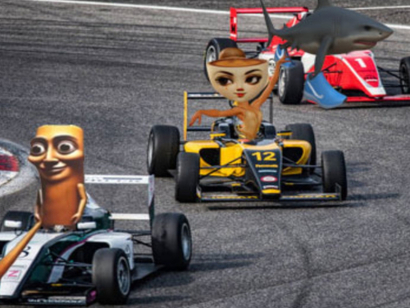 Játék Brainrot Tung Tung Racing online